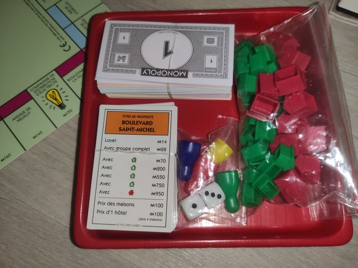 Monopoly de voyage neuf - photo numéro 2