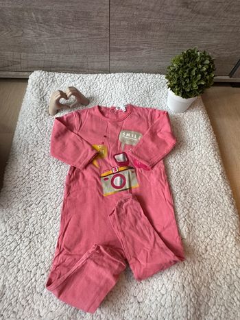 Pyjama une pièce fille fin