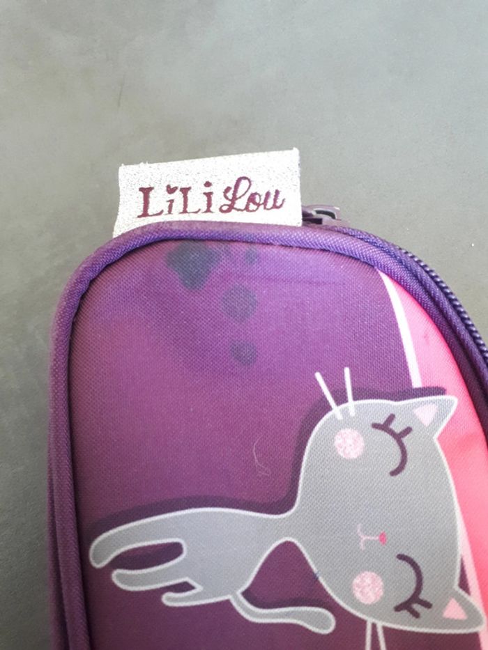 Trousse double compartiments LiliLou - photo numéro 3