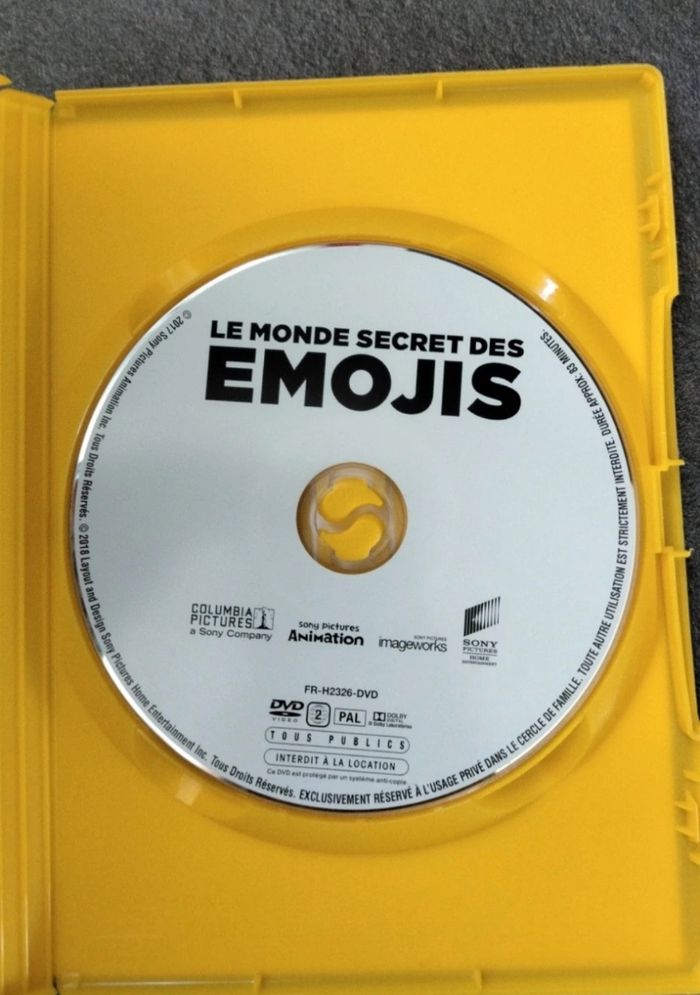 DVD "Le monde secret des emojis" - photo numéro 3
