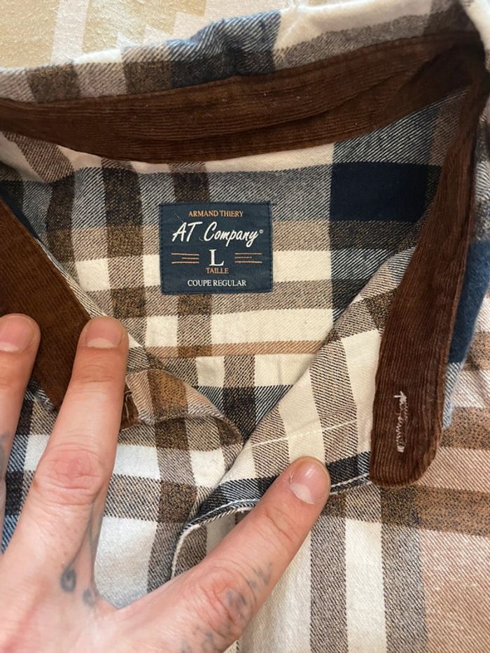 Chemise Armand Thiery taille L - photo numéro 3