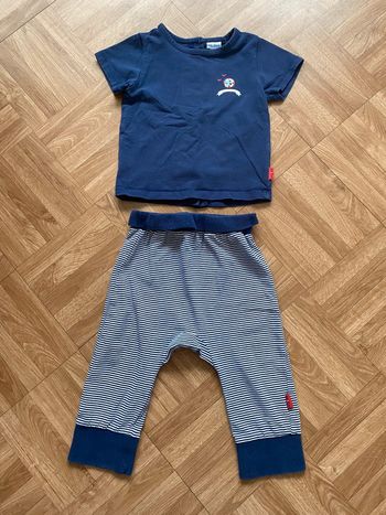 Ensemble t-shirt + pantalon taille 12 mois P’tit Bisou