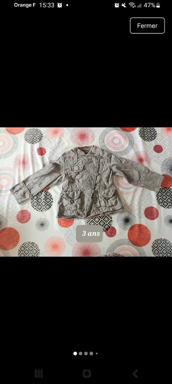 Veste été 🌴 taille 3 ans