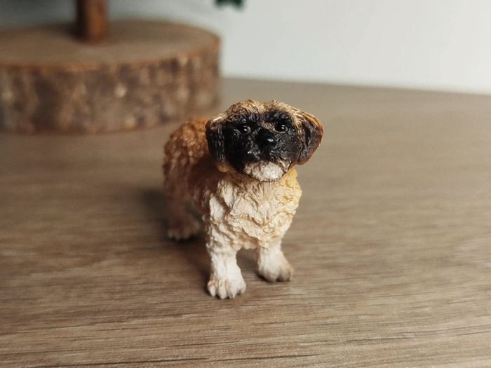 Schleich figurine chien pékinois carlin animal domestique - photo numéro 2