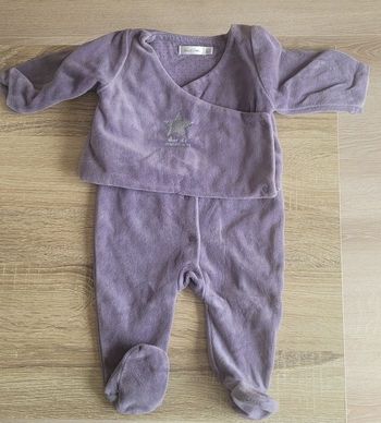 Grenouillère avec gilet 3 mois