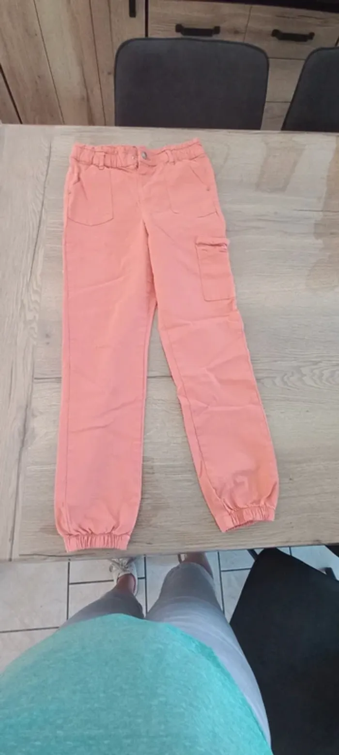 Pantalon type cargo 10ans