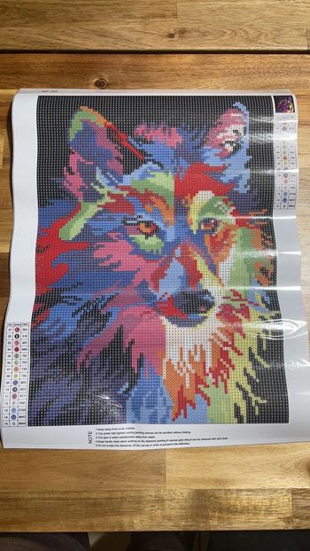 Toile Diamond Painting 30x40cm n°02