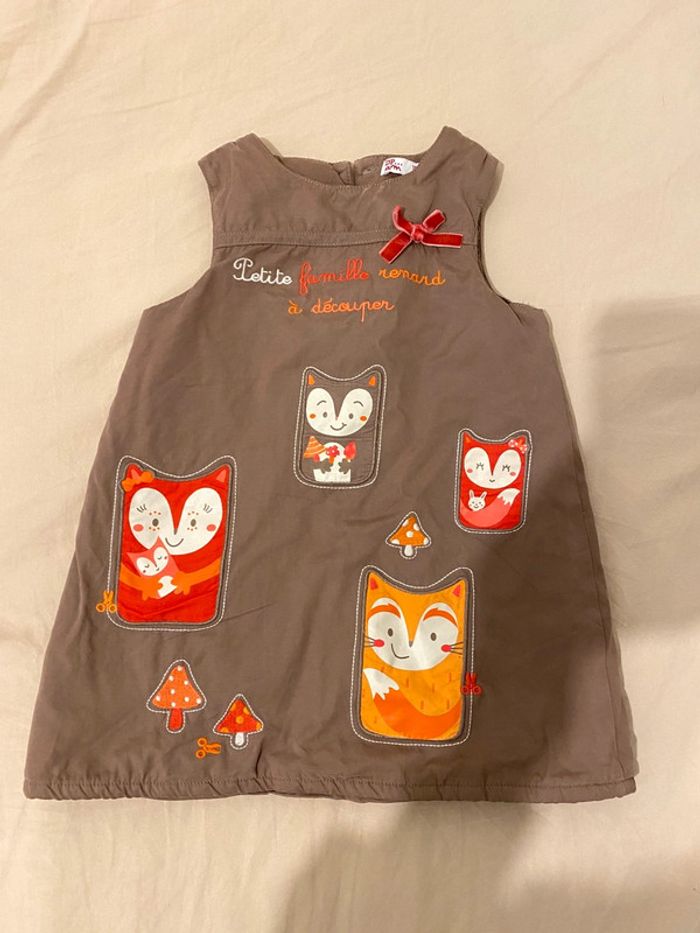 Robe d’hiver fille 18 mois