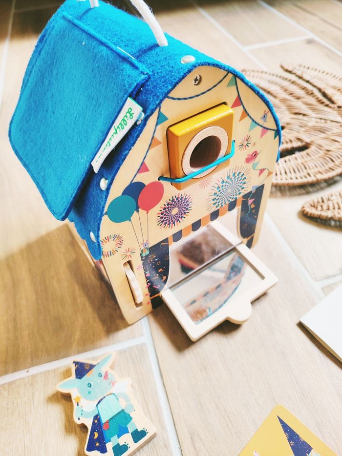 🪄Maison découvertes illusions d'optiques multi activités en bois marque Lilliputiens - photo numéro 3