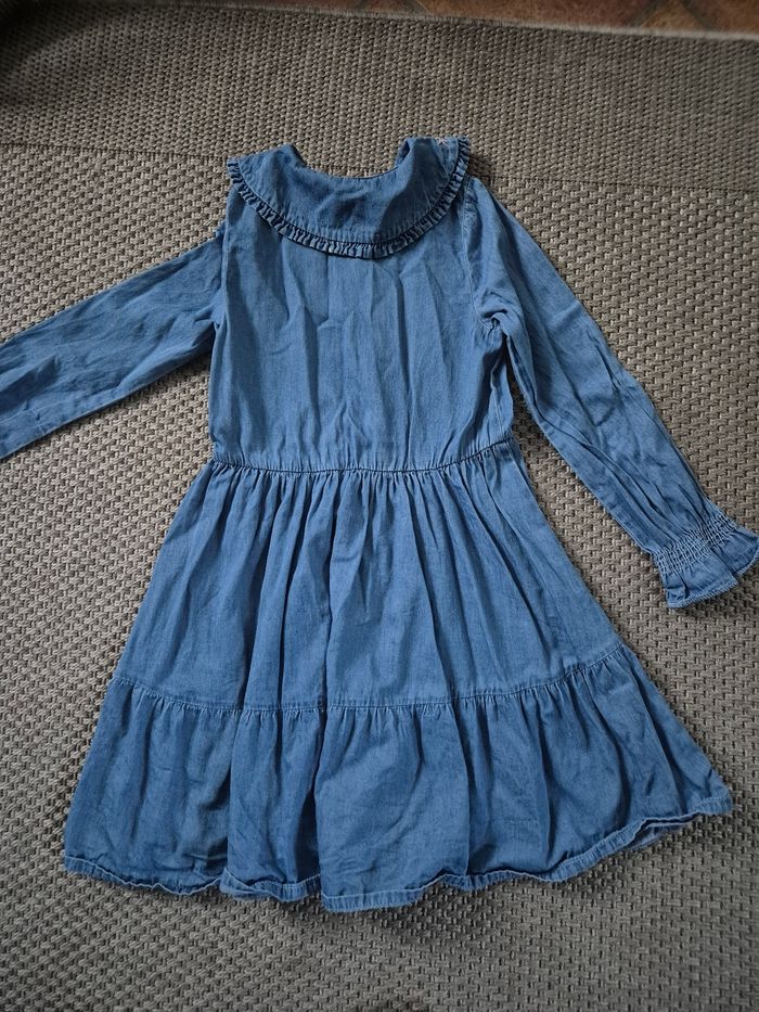 Robe en jean bleu - fille 8 ans - photo numéro 6