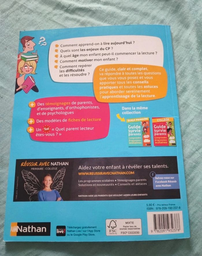 Apprendre à lire le guide de survie des parents - photo numéro 2
