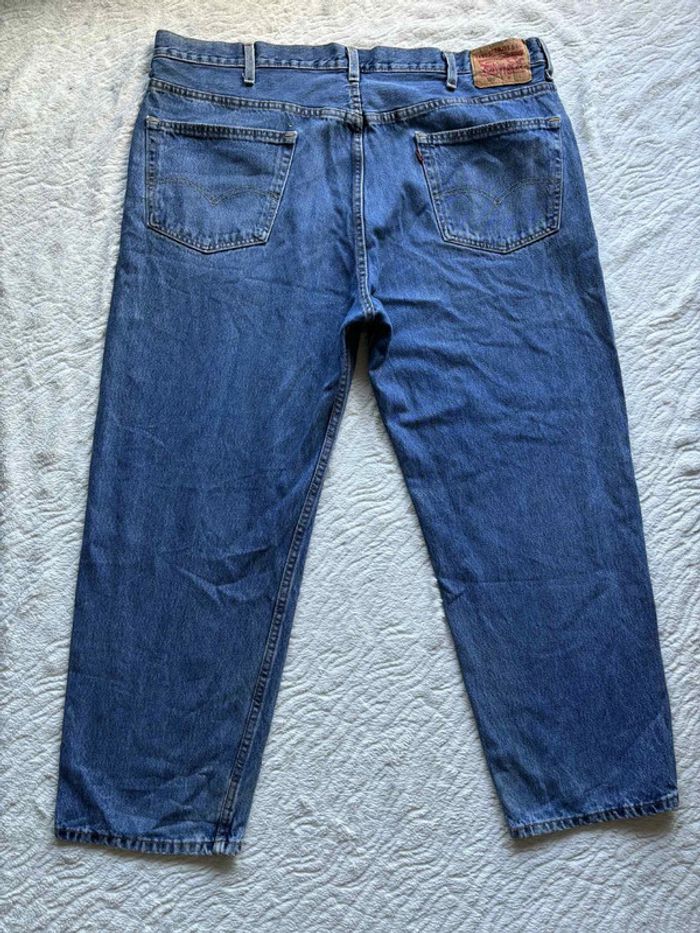 Jeans homme Levi’s 550 Relaxed fit W44 (54/3XL) bleu classique y2k 2000s - photo numéro 12