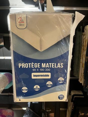 Protege matelas impermeable 90x190/200cm