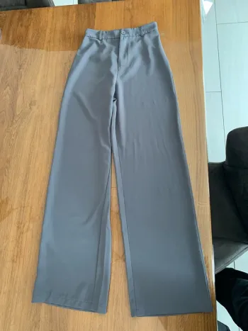 Pantalon tailleur gris