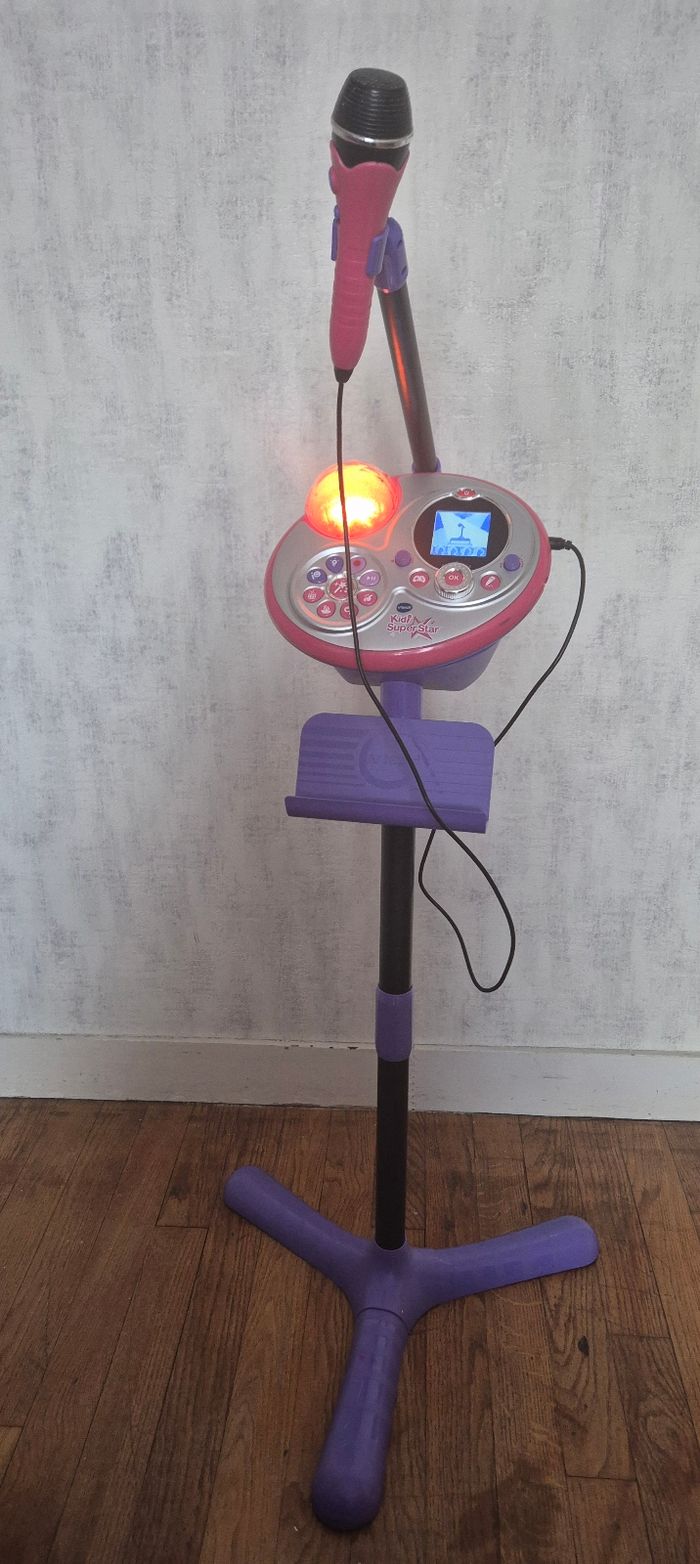 VTech Kidi superstar lightshow karaoke avec micro