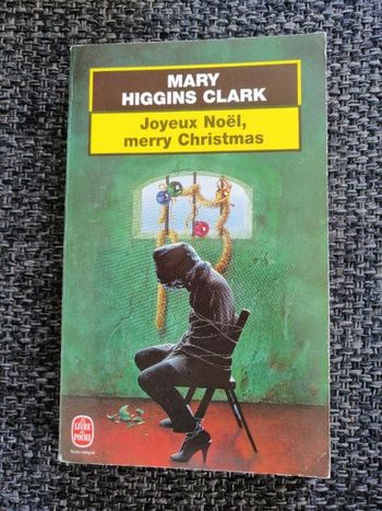 Thriller Joyeux Noël, merry Christmas de Mary Higgins Clark en bon état