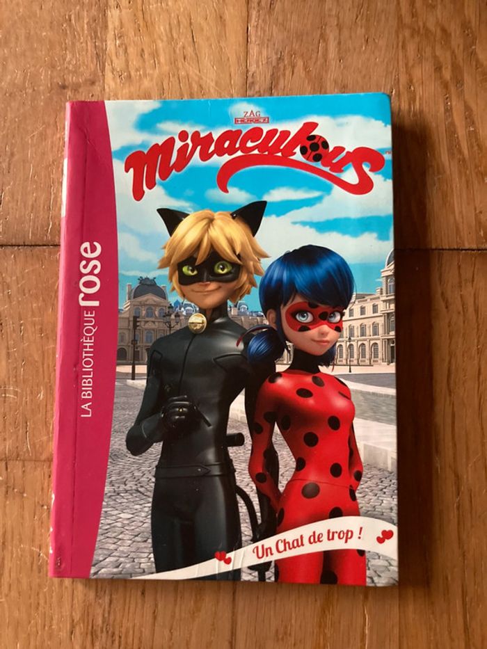 Livre bibliothèque rose miraculous