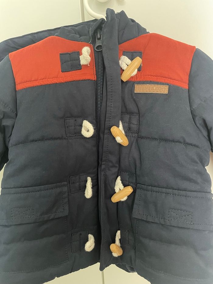 Manteau duffle-coats marine 9 mois Kiabi