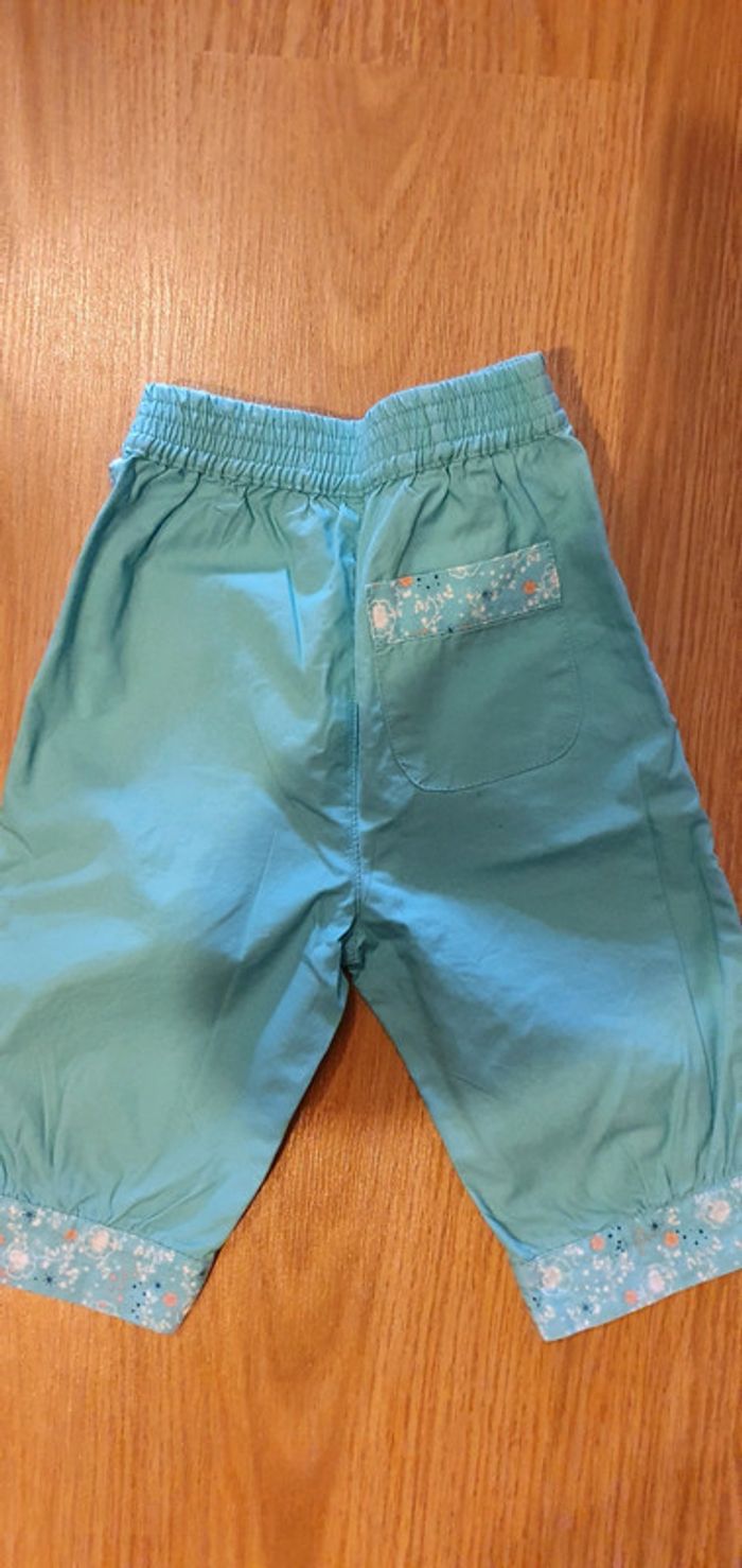 Pantalon graine de reve 6 mois bleu ciel - photo numéro 4