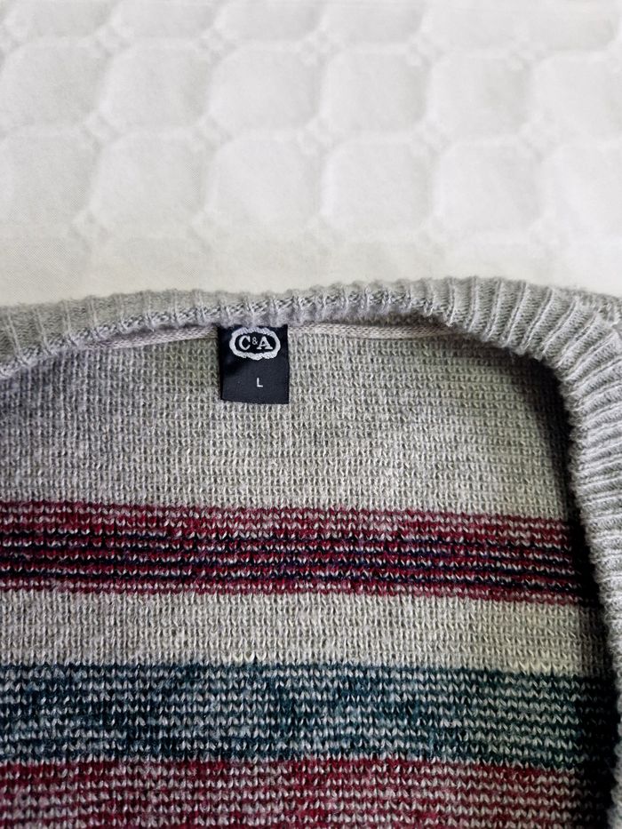 Gilet / cardigan  , vintage  , homme  , taille L - photo numéro 3