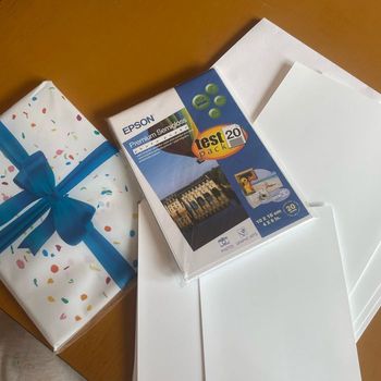 Lot papier pour photo