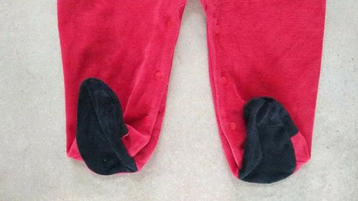 Pyjama velours 18 mois tissaia noel mixte - photo numéro 5