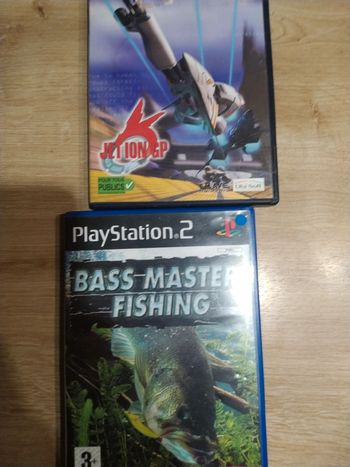 Bass master fishing + jet ion gp ps2