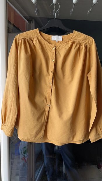 Blouse moutarde Sud express