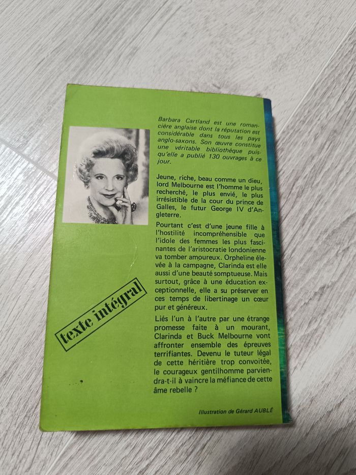 Livre de Barbara Cartland - photo numéro 2