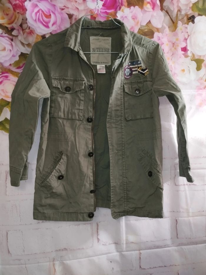 Veste kaki 10ans