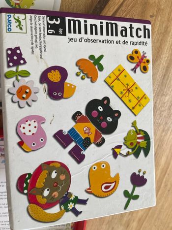 Jeu Mini match djeco