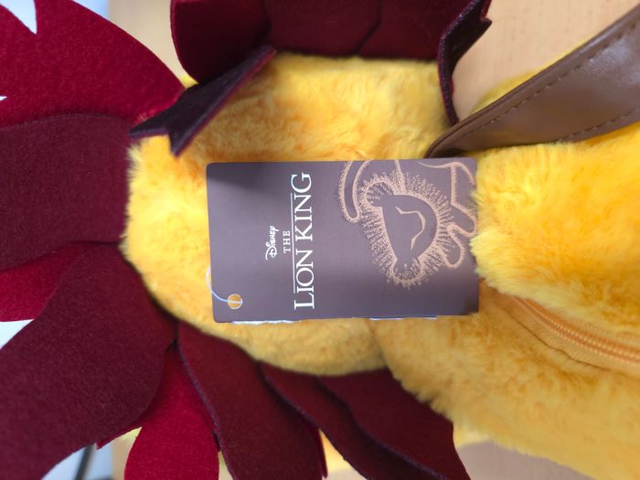 Peluche sac / bag Plush Disney Le Roi Lion Simba The Lion King - photo numéro 5