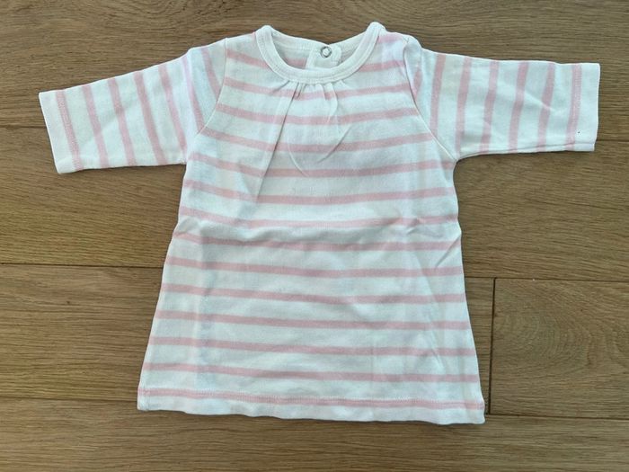 Robe marinière 3 mois petit bateau très bon état