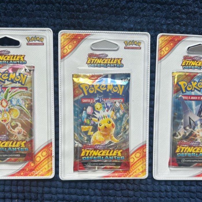 Pokémon Art set étincelles déferlantes complet EV8 sous blister - photo numéro 3