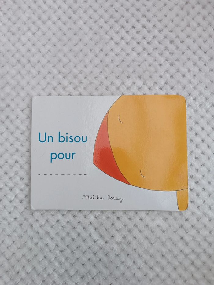 Livre Un Bisou Pour – Malika Doray