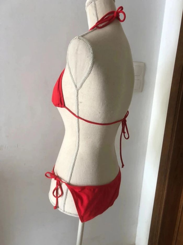 Sublime bikini couleur rouge à lèvre taille 38 primark très bon état - photo numéro 3