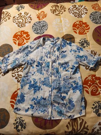 Blouse Bleu Bonheur T 50