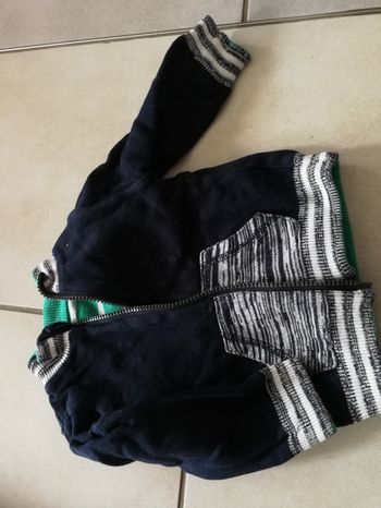 Gilet réversible noir