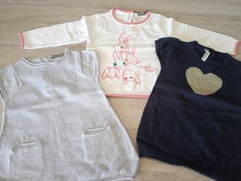 Lot de pull 12 mois