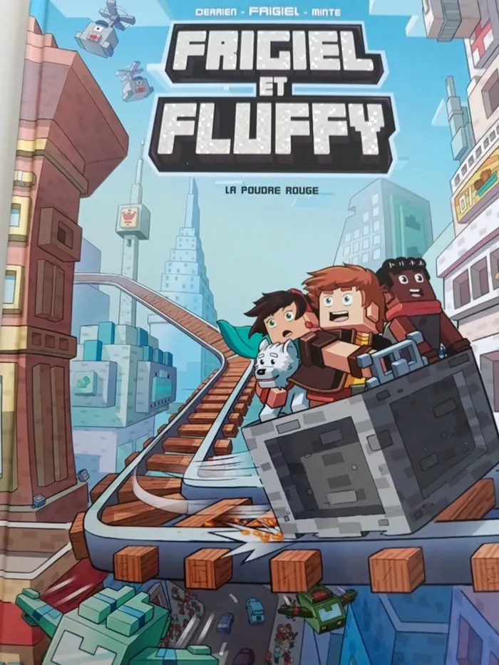 Lot de 2 bd Frigiel et fluffy - photo numéro 2