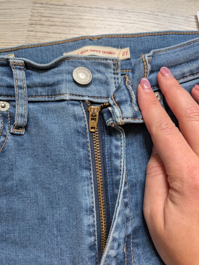 Jeans super skinny taille haute Levi's - photo numéro 3