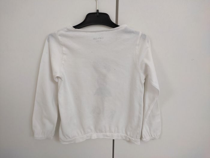 T-shirt blanc rock Kim & Lou 4 ans - photo numéro 2