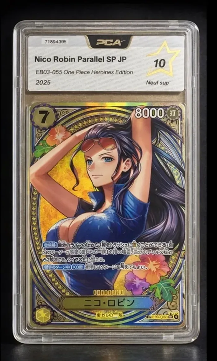 Carte One Piece Nico Robin Parallel PCA 10 - photo numéro 1