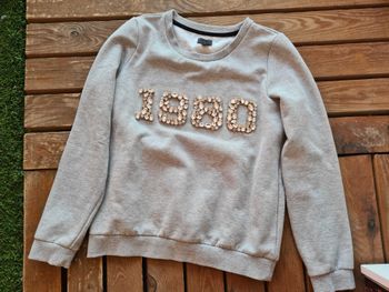 Sweat gris 1980 Seven Sisters