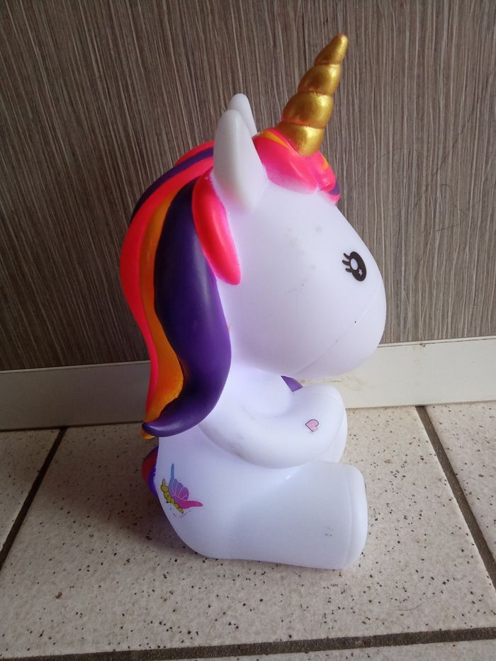 Veilleuse licorne fille, sommeil, enfant, nuit, relaxation - photo numéro 6