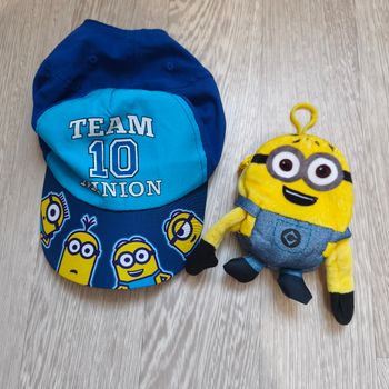 Casquette + porte-monnaie Minion – Très bon état