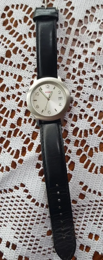 Montre homme publicitaire évian