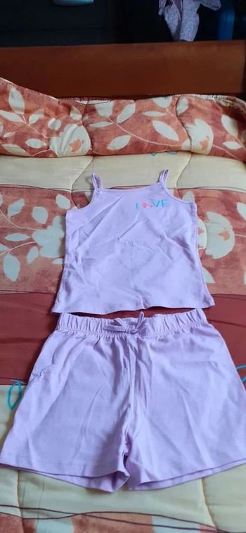 pyjashort 2 ans