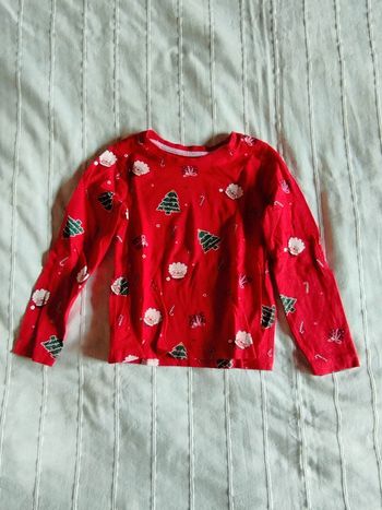 tee shirt manches longues de Noël 3 ans