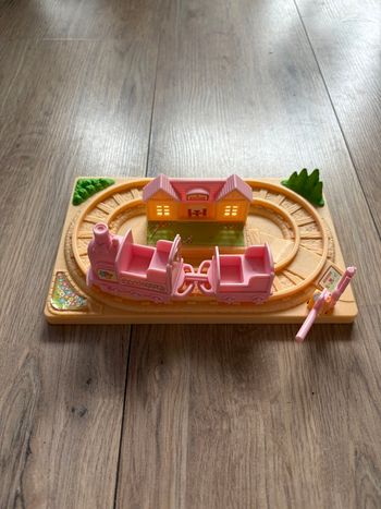 Rare ! Sylvanian Families vintage - Circuit "The Baby Train" (Le Petit Train des Bébés)